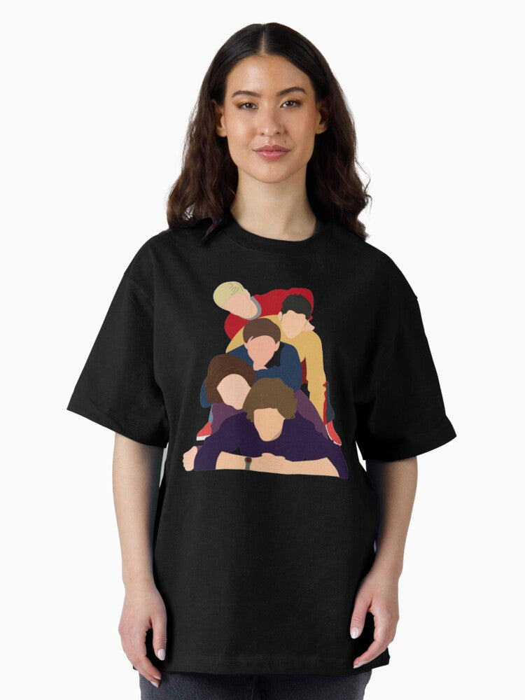 1D Drawing Oversized T-Shirt