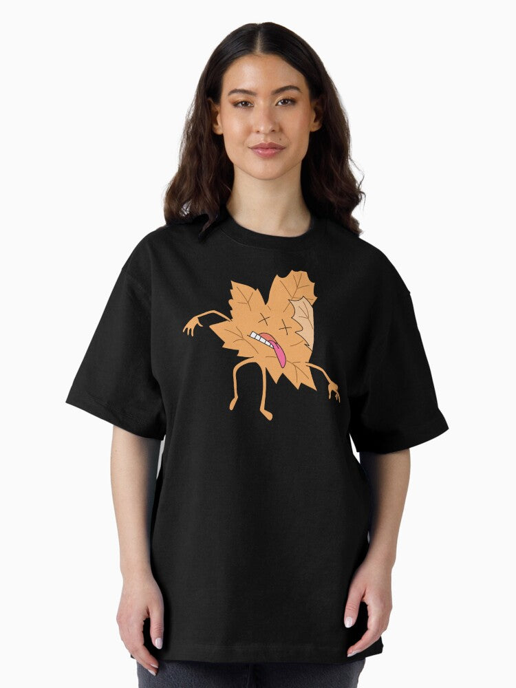 A DEAD LEAF! Oversized T-Shirt Style001