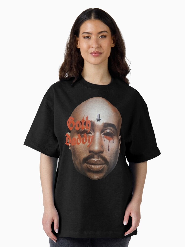 2PACC GOTH DADDY Oversized T-Shirt