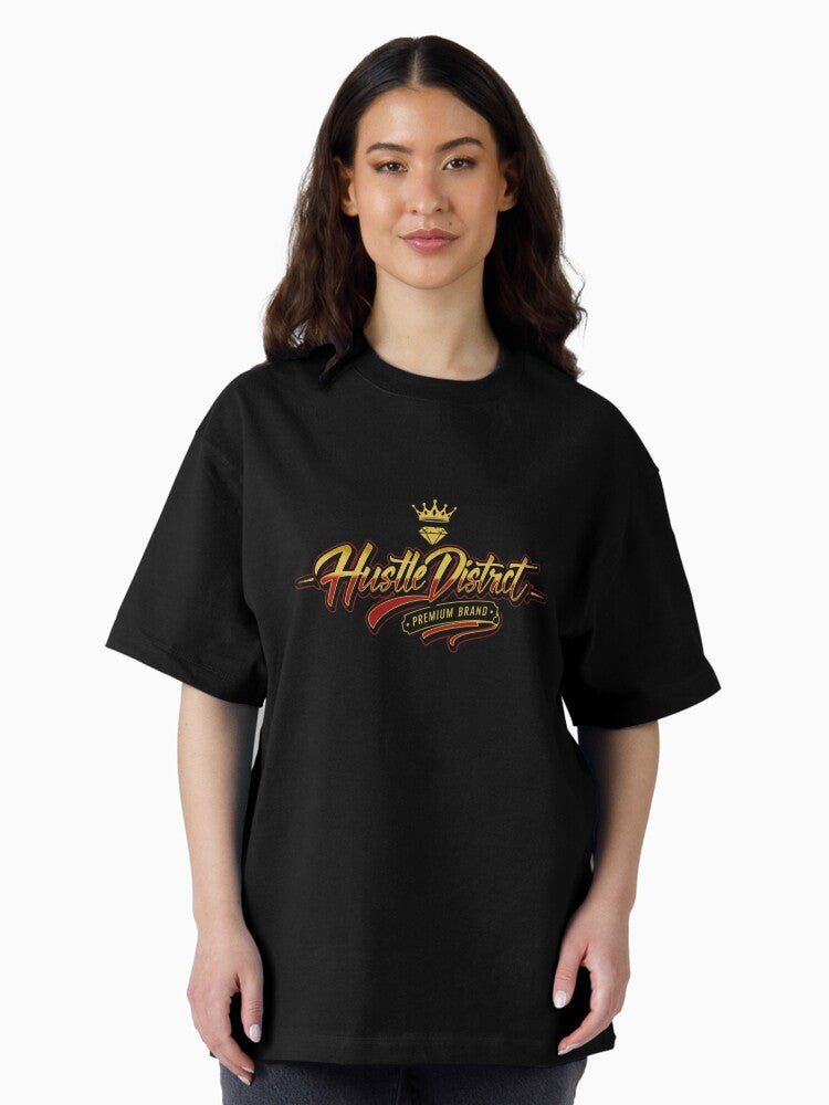 Hustle District Premium Brand Oversized T-Shirt