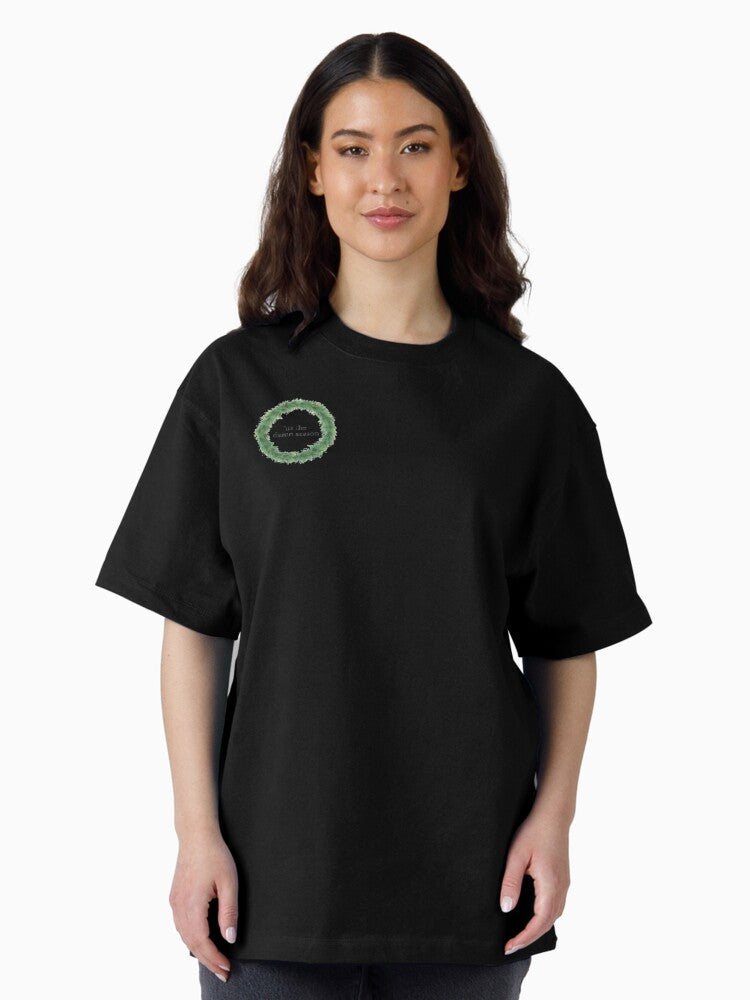 'tis the damn season - taylor swift evermore sticker Oversized T-Shirt