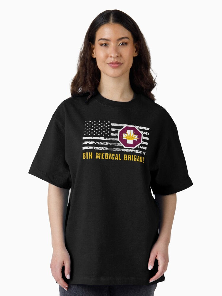 8th Medical Brigade Oversized T-Shirt