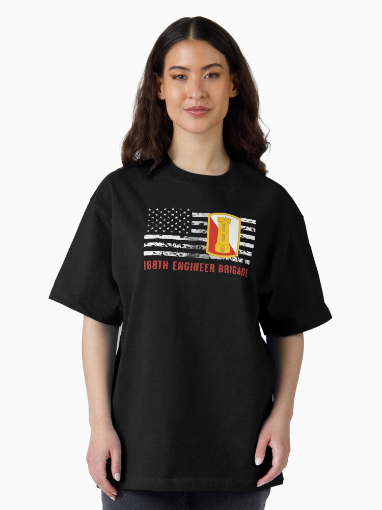 168th Engineer Brigade Oversized T-Shirt