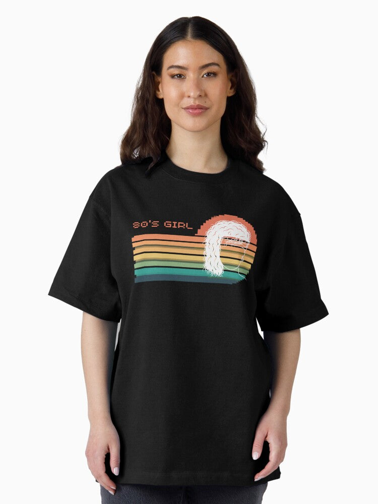 80's Girl 2 Oversized T-Shirt