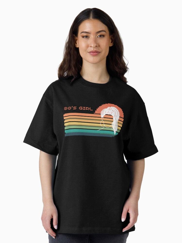 80's Girl Oversized T-Shirt