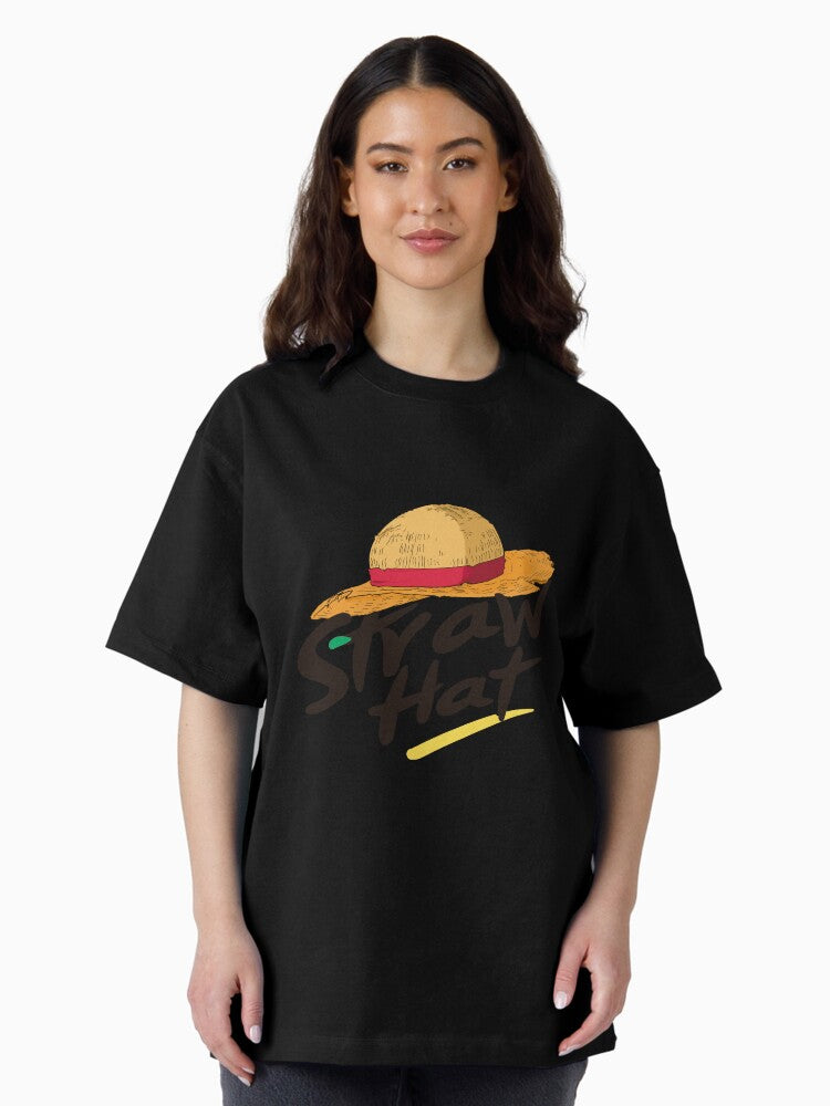 a - Strawhat Oversized T-Shirt