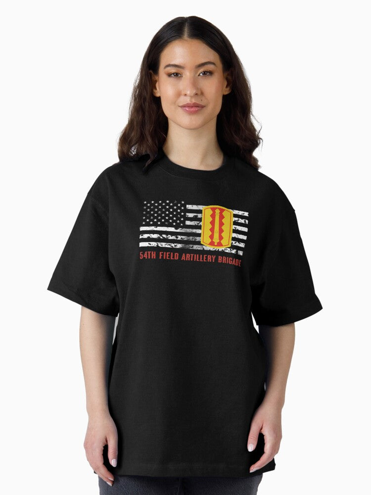 54th Field Artillery Brigade Oversized T-Shirt