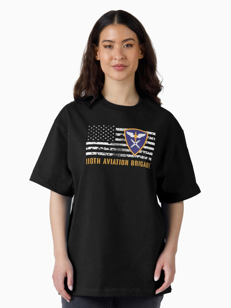 110th Aviation Brigade Oversized T-Shirt