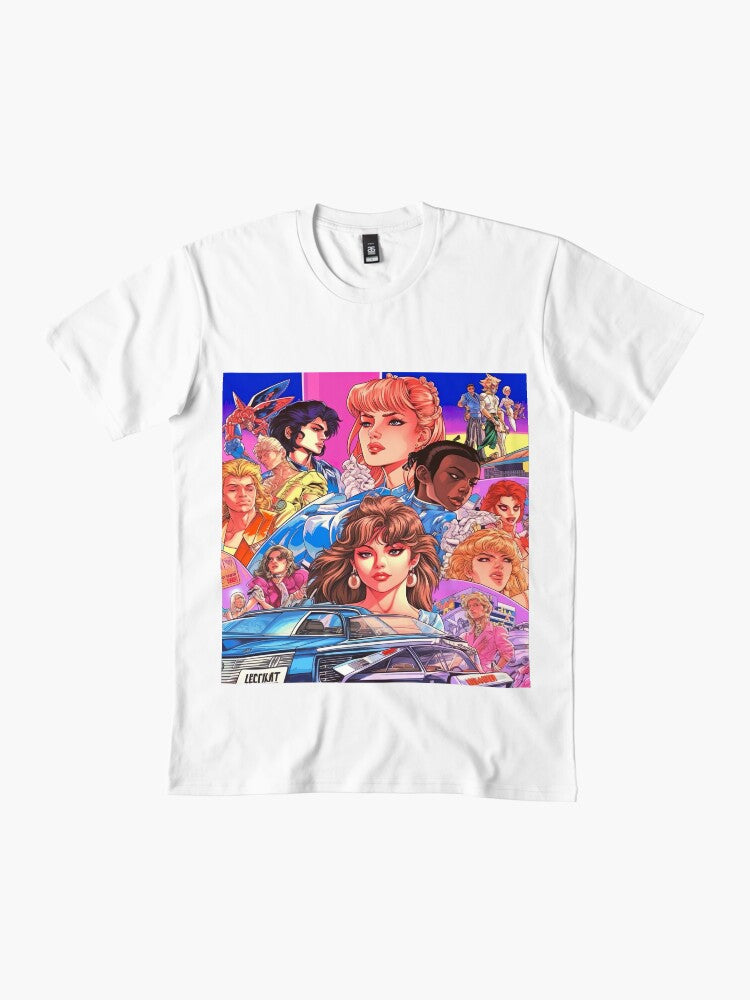90s Pop Art - Vibrant Colors and Revolutionary Aesthetic Premium T-Shirt