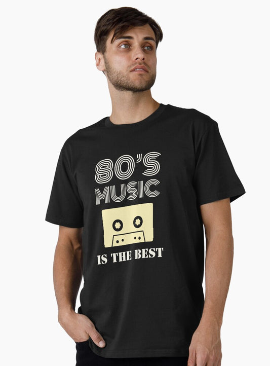 80's music is the best Premium T-Shirt