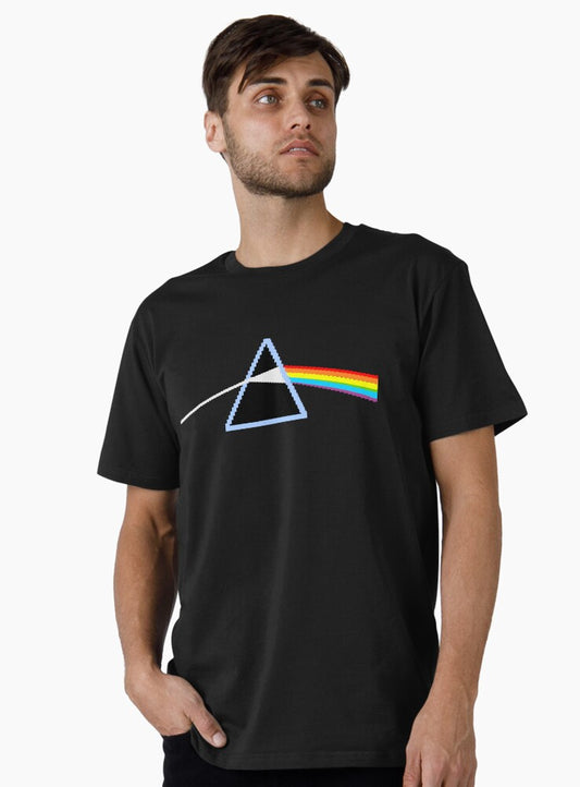 70s progressive rock band PF dark side of moon 8-Bit Premium T-Shirt