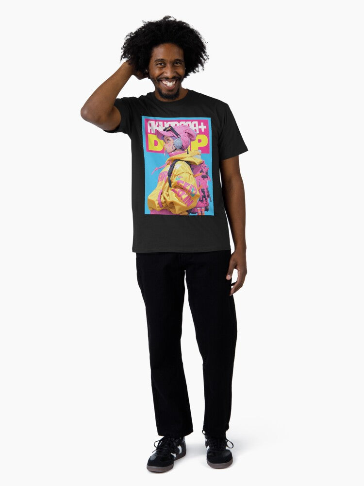 AKIBA DRIP - 「 ✦ BACKPACK GIRL✦ 」ANIME MANGA JAPAN AKIHABARA HIP HOP STREET STYLE Premium T-Shirt