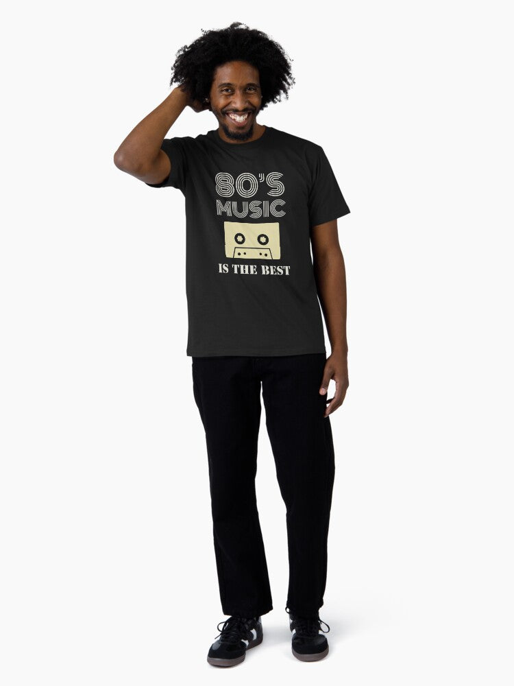 80's music is the best Premium T-Shirt