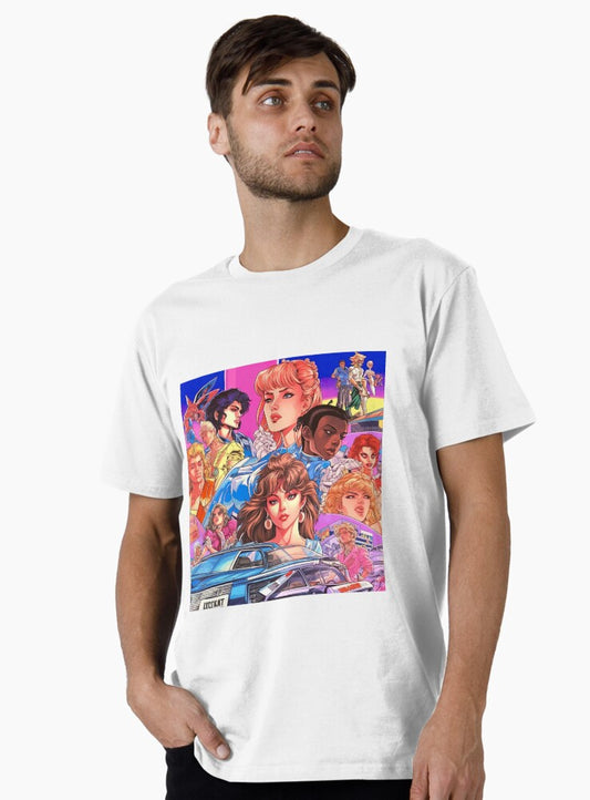 90s Pop Art - Vibrant Colors and Revolutionary Aesthetic Premium T-Shirt