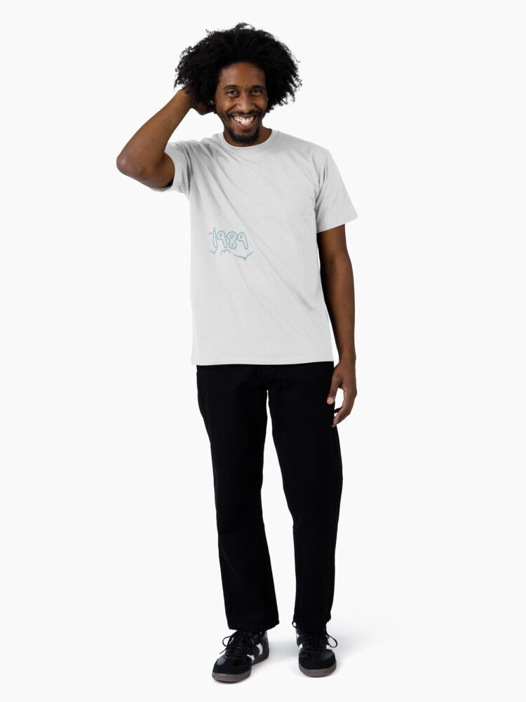 1989 Seagulls Outline (warm blue) Premium T-Shirt