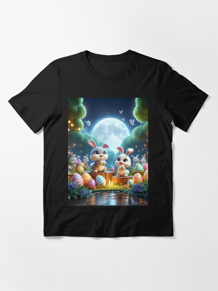 A group of Easter Bunnies in A Magical Forest Essential T-Shirt