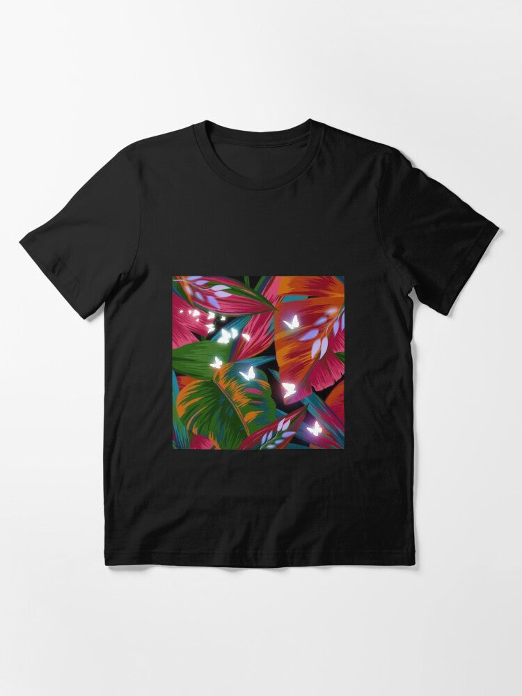 A tropical leaf that stands out with its vibrant colors. Essential T-Shirt