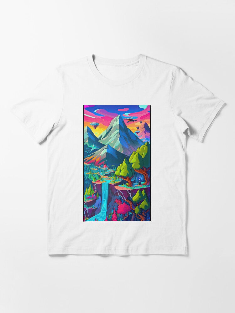 A Colorful Tropical Forest Essential T-Shirt