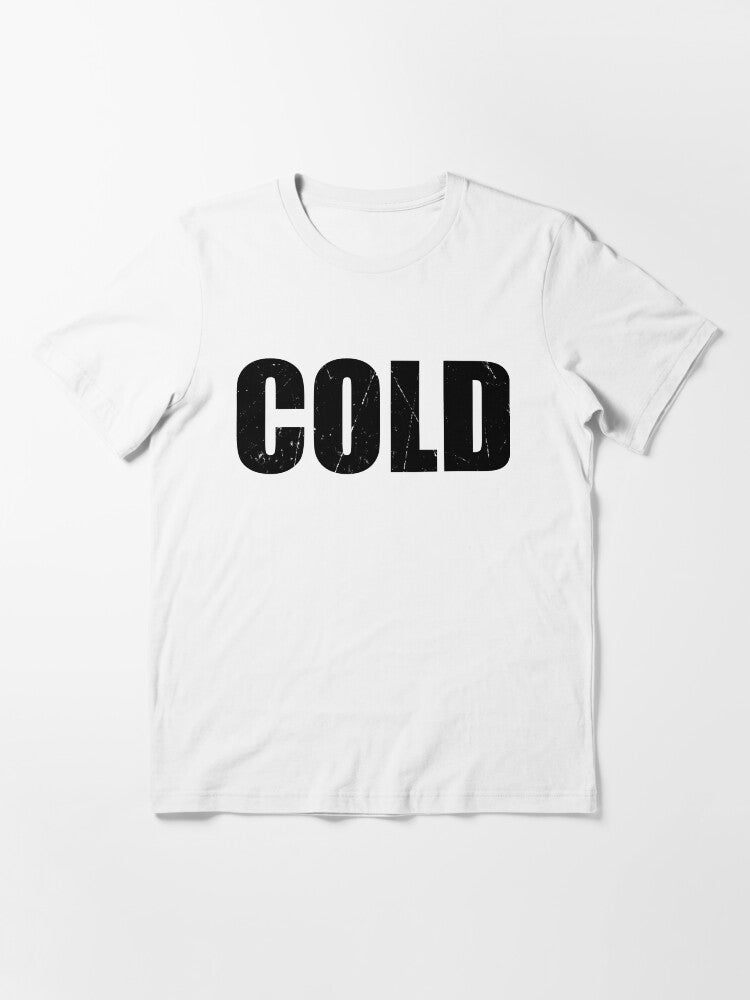 Cold Simple Christmas T Shirts Cute Funny Christmas T Shirt Gift For X Mas Holiday Essential T-Shirt